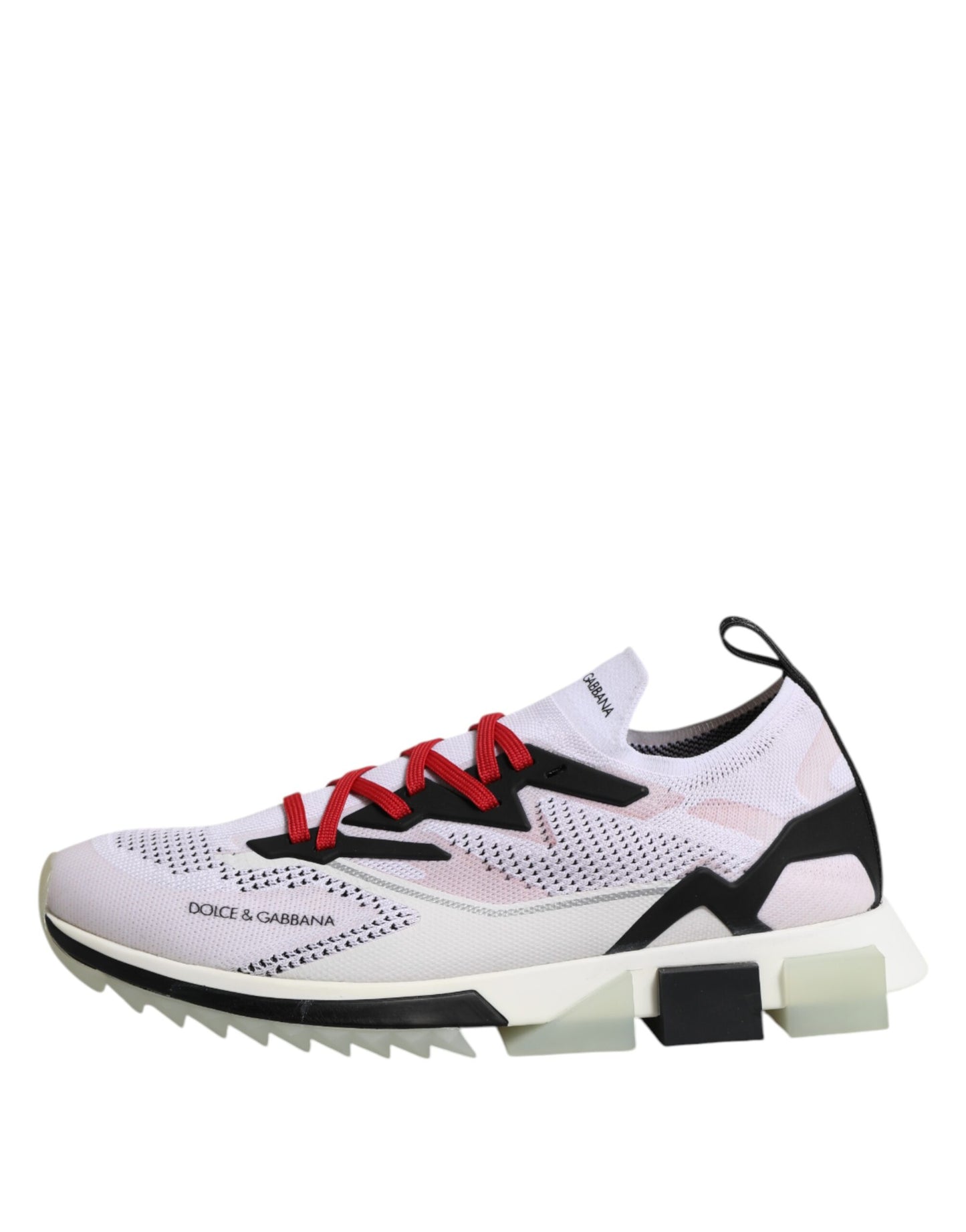 Dolce &amp; Gabbana White SORRENTO Sport Stretch Sneakers