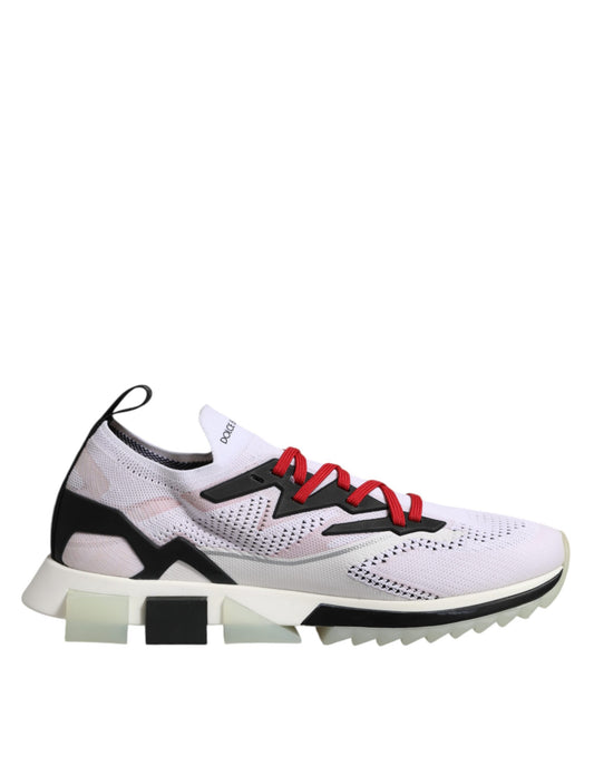 Dolce &amp; Gabbana White SORRENTO Sport Stretch Sneakers