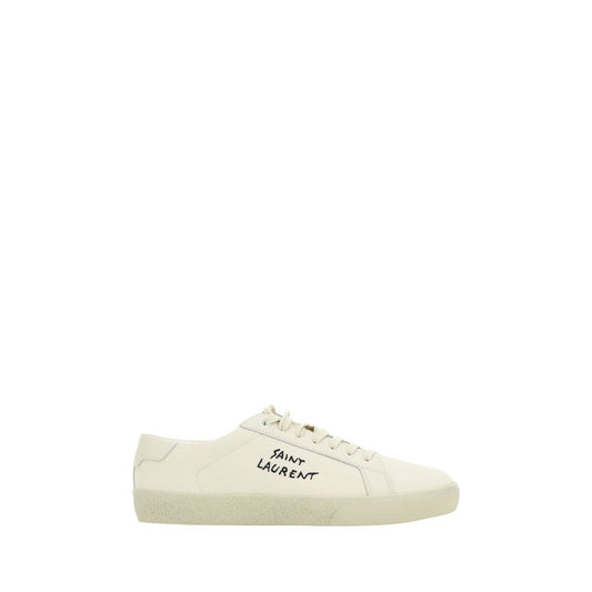Cotton Sneakers with Embroidered Detail