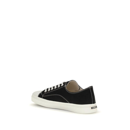 Canvas Low-Top Sneakers with Logo Detail