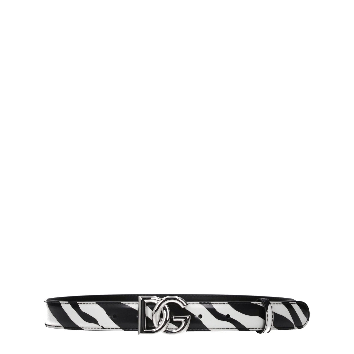 Dolce &amp; Gabbana Black Leather Belts
