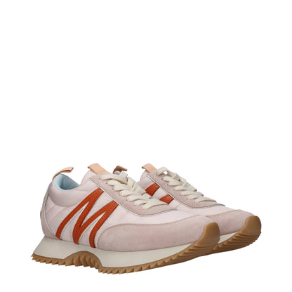 Pink Fabric Chunky Sneakers - Luxury Designer Footwear
