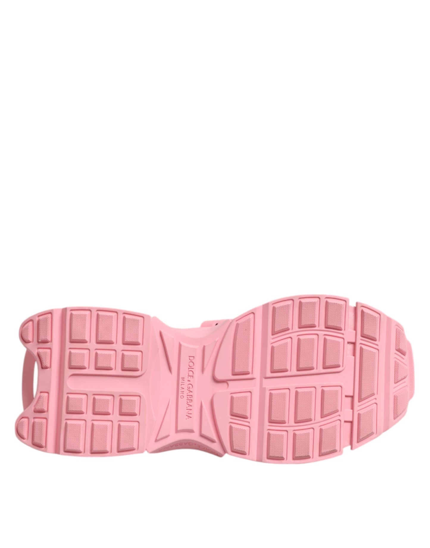 Dolce &amp; Gabbana Pink Low Top Space Women's Sneakers