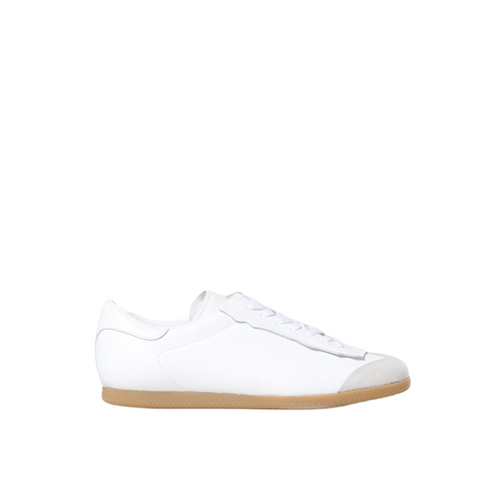 Low Featherlight Leather And Suede Sneakers
